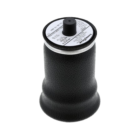 Pai Cab Suspension Air Spring 3.71In O.D 1/8In Npt Female Thread 3/4In-16 Male Thread 6.58In Length FAS-5059